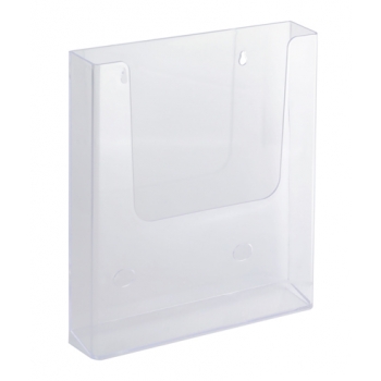 WALL MOUNTED BROCHURE HOLDER A4 Wall Mount Clear ...