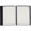 CUMBERLAND NORWICH SPIRAL BOUND DIARY A4, 1 Day To Page, 1/4 Hour, Black (2022)