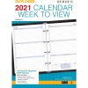 DEBDEN DAYPLANNER A4 EDITION REFILLS - 4 RING Weekly Dated (2023)