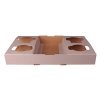 CARDBOARD 4 CUP CARRY TRAY